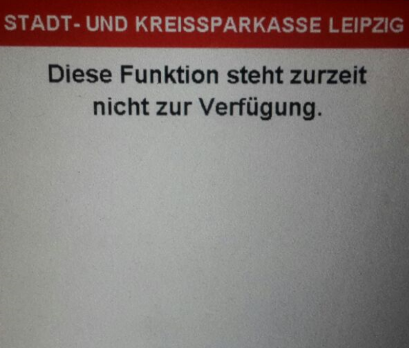 Fehler DKB Geld abheben