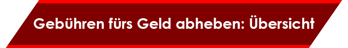 Sparkasse gebühren geld abheben