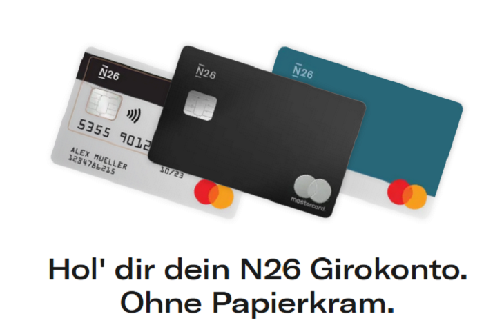 N26 Bank Kontoeröffnung