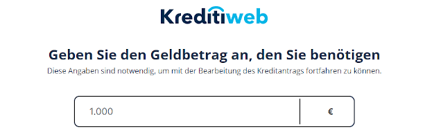 kreditiweb kreditsumme