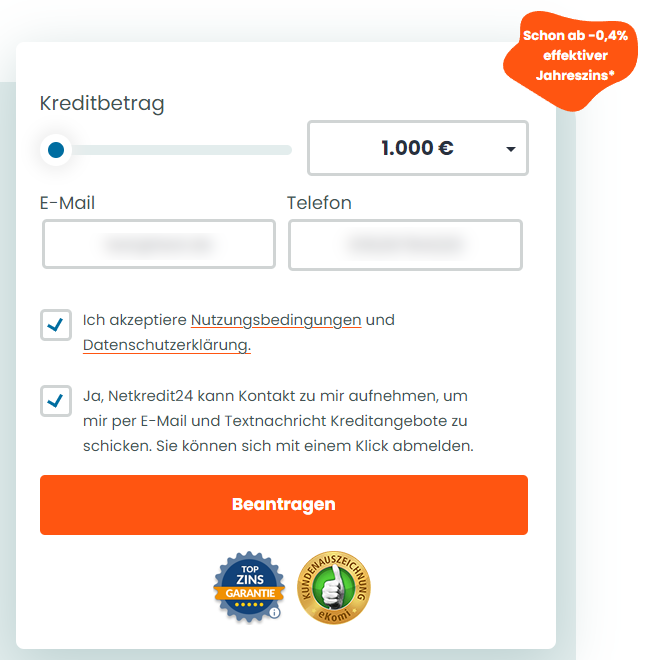 netkredit 24 erfahrungen kreditantrag