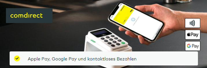 Google Apple Pay comdirect