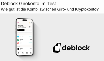 deblock girokonto artikelbild