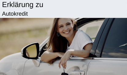 autokredit erklärung