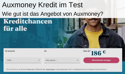 auxmoney erfahrungen test titelbild