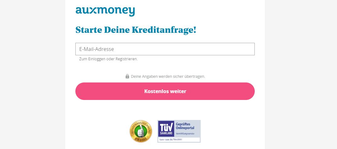 Erfahrungen mit Auxmoney