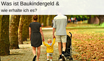 Baukindergeld ist eine staatliche Förderung