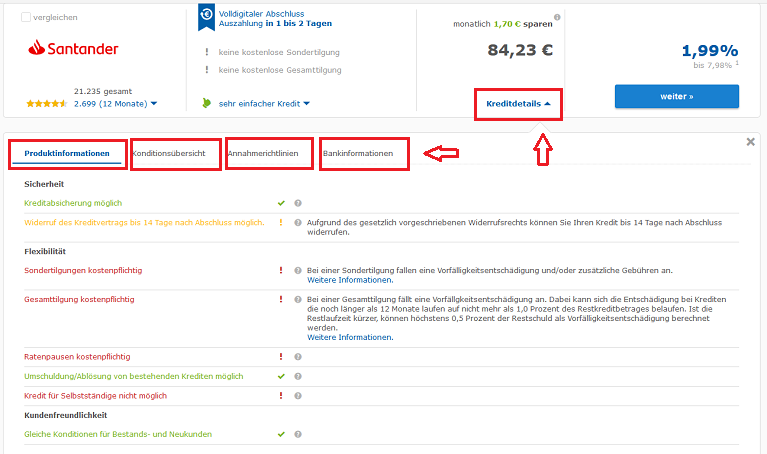 check24 bewertung kredit