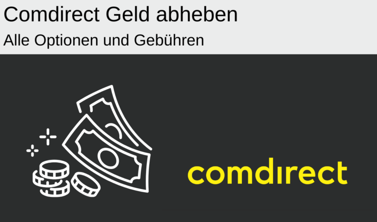 geld abheben comdirect