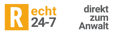Recht24-7.de Logo