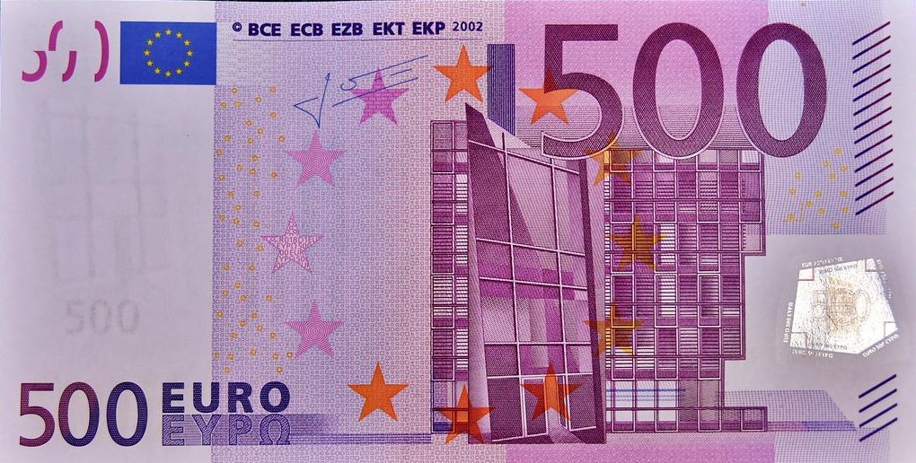 Brauchen wir den 500 Euro Schein zurück?