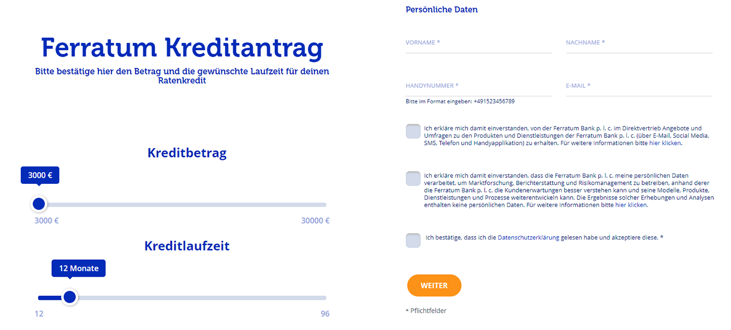 ferratum-test-kreditrechner