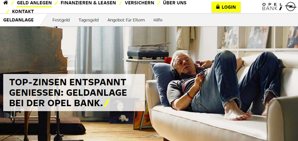 Festgeld Erklärung Opel Bank