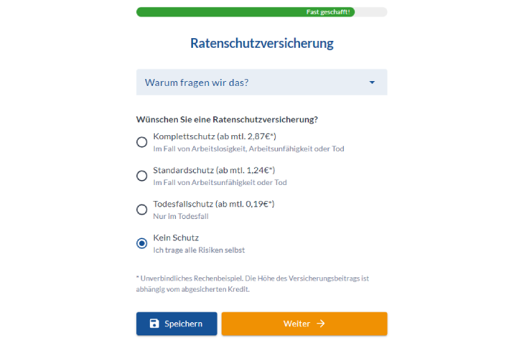 Erfahrungen mit Finanzcheck