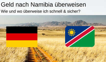 Geld nach Namibia überweisen