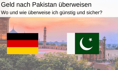 Geld nach Pakistan überweisen