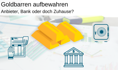 Goldbarren aufbewahren Headerbild