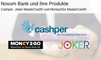 Headerbild Novum Bank Produkte