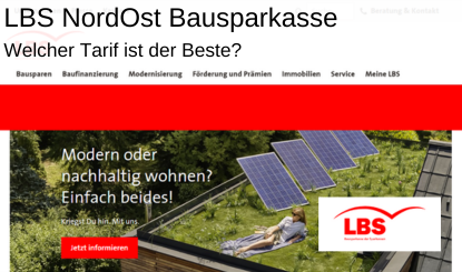 LBS NordOst Bausparkasse Bausparvertrag