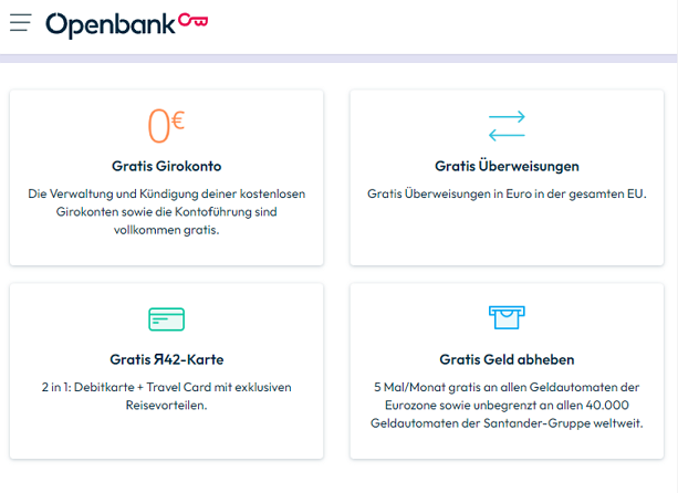 Girokonto Openbank Test Konditionen