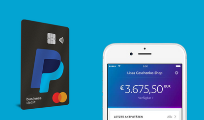 PayPal Business Debit Mastercard titelbild