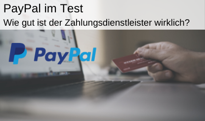 Test Paypal Zahlungsdienstleister