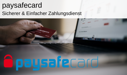 paysafecard online bezahlen Zahlungsdienstleister