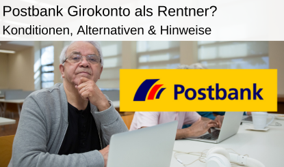 Postbank Girokonto für Rentner