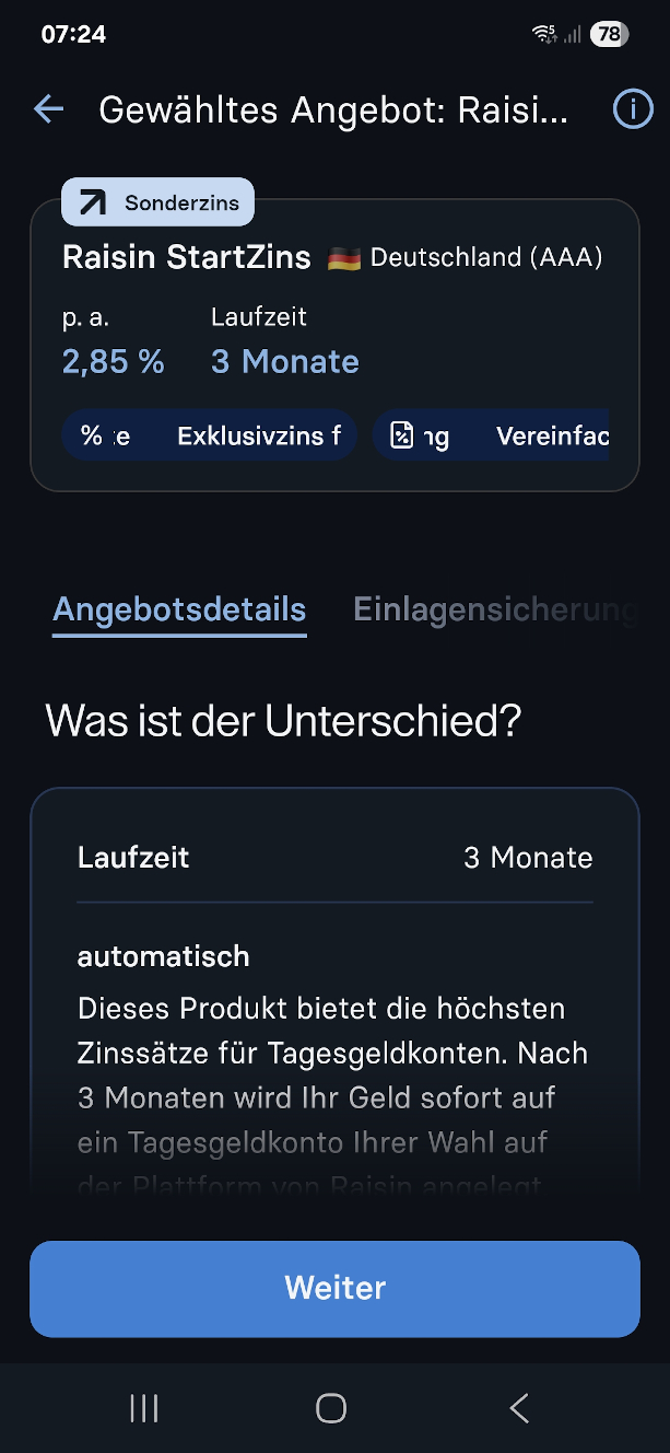 raisin startzins app 1