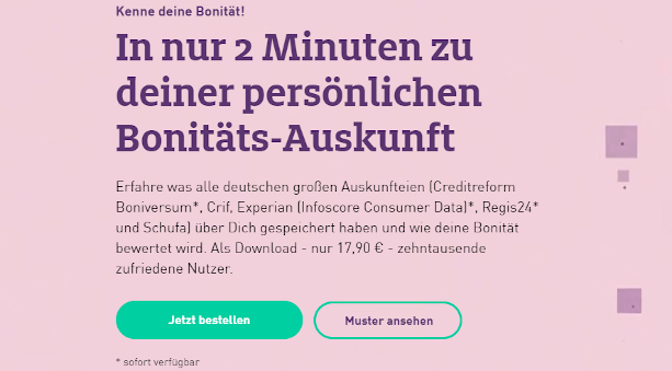 itsmydata bonitätszertifikat